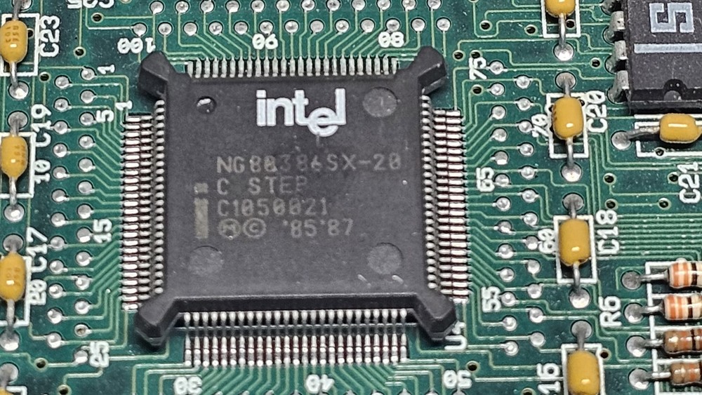 Intel 386SX-20 Accelerator Card Feature Module Advance Logic Research
