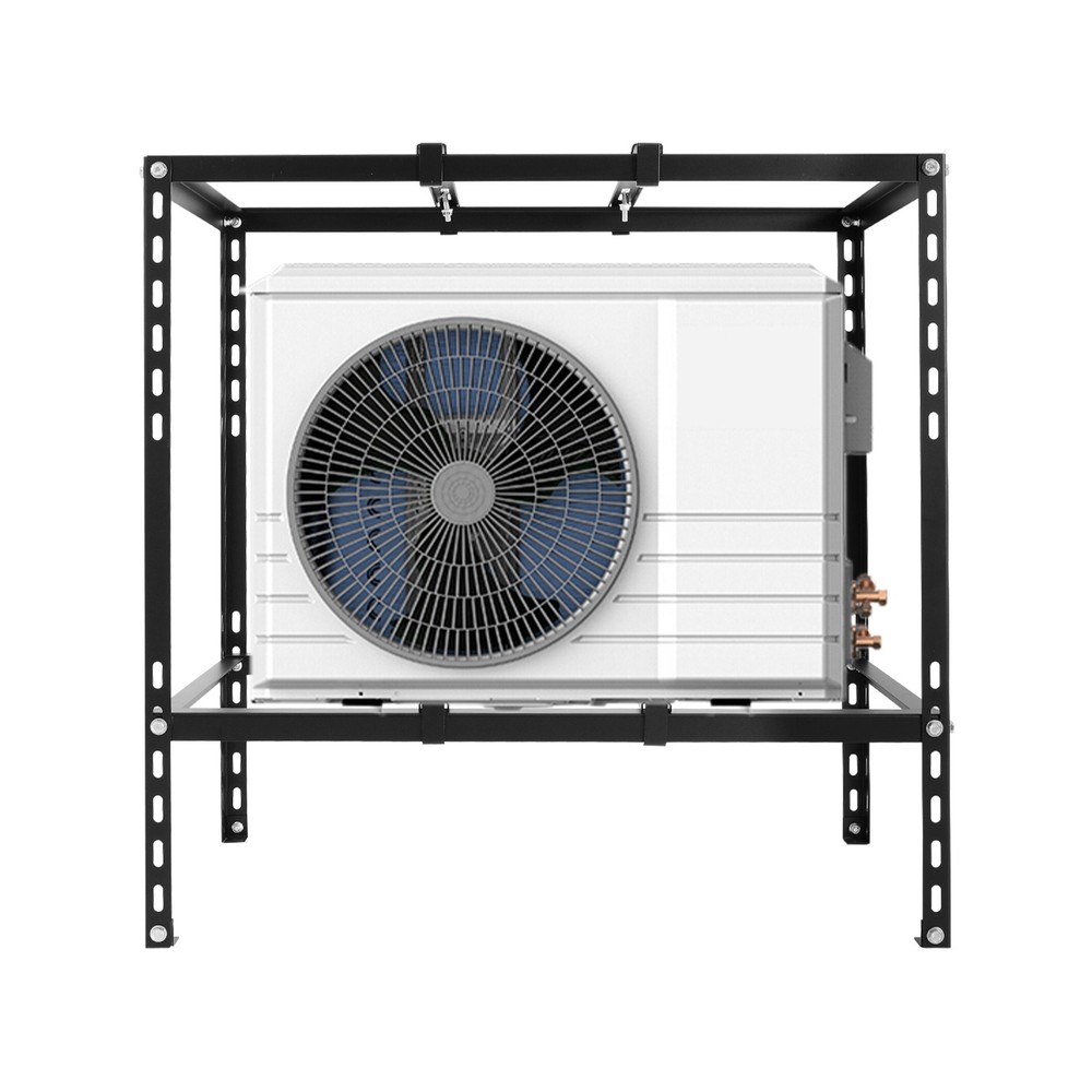 Air Conditioner Unit Support Bracket Black Stand Bracket Split Ground Bracket US