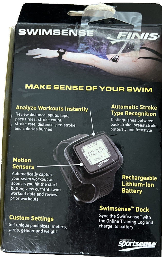 NEW Finis Swimsense tranning watch