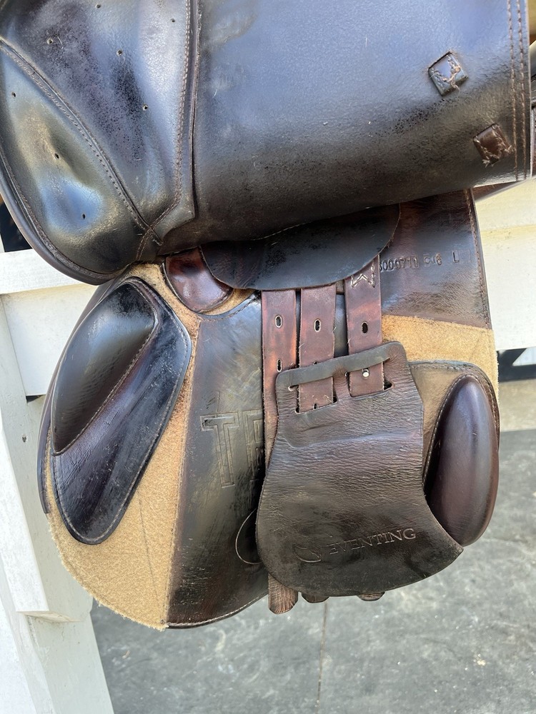 Prestige Eventing Jump Saddle Brown 18”