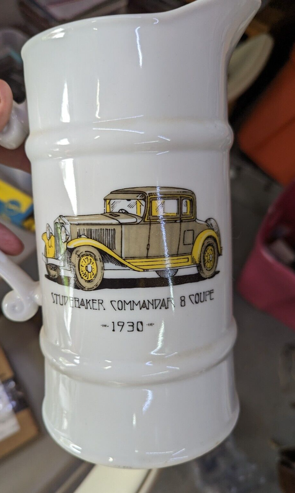 Studebaker Ceramic Picture 1930 Commander
