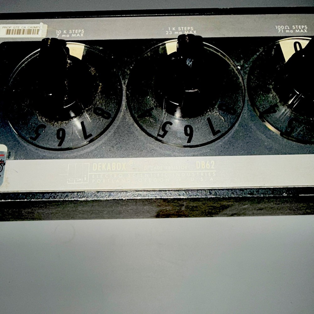 ESI DEKABOX DB62 Decade Resistor - Tested