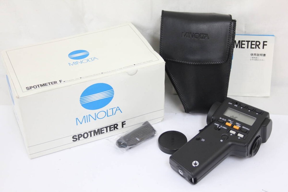Minolta Spotmeter F Digital Light Exposure Spot Meter