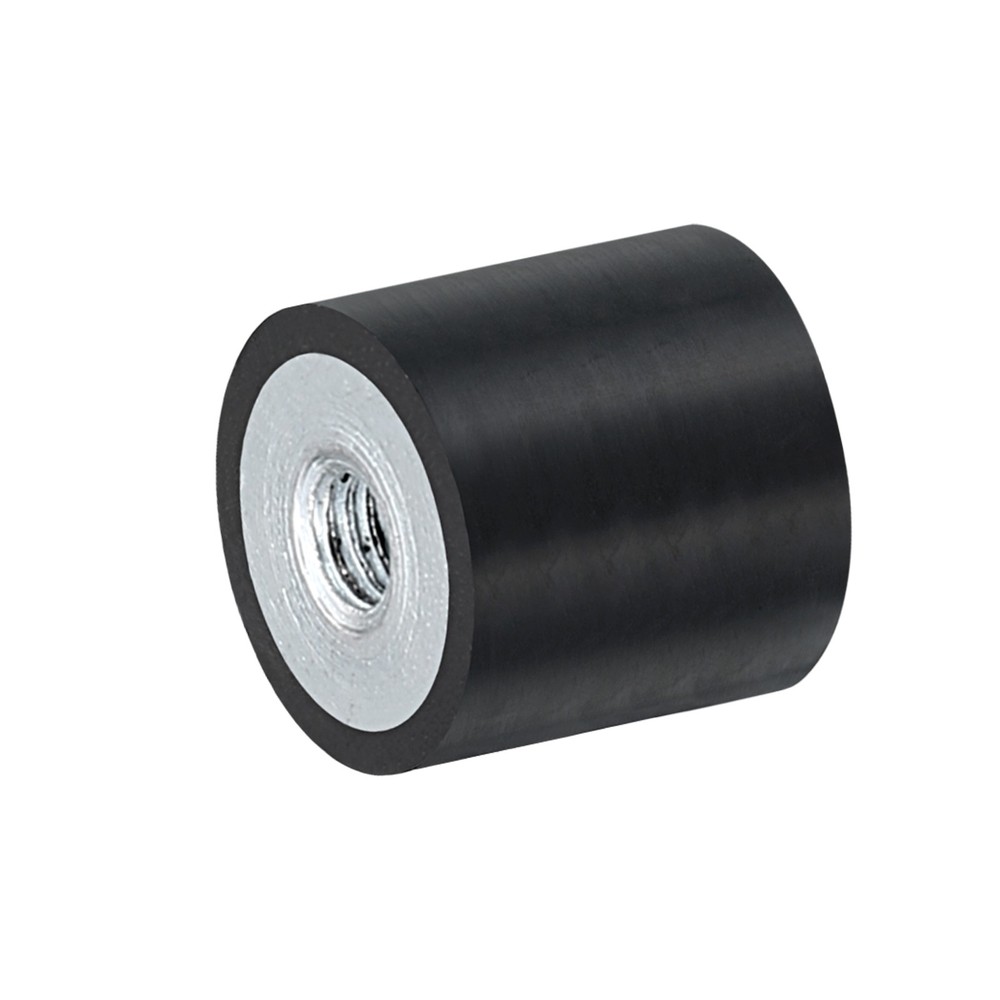 10 x 10mm M3 Thread Female Rubber Mounts Silent Block Base Block