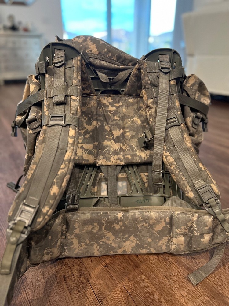 military backpack with frame