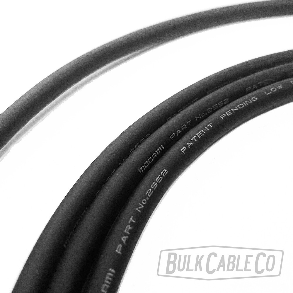 12" - Mogami 2552 Balanced Microphone / TRS / Expression Cable - Bulk W2552