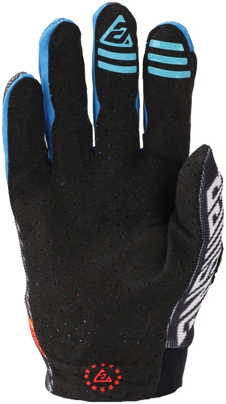 Answer Aerlite Drip Gloves Black/White/Rainbow - Small 442729