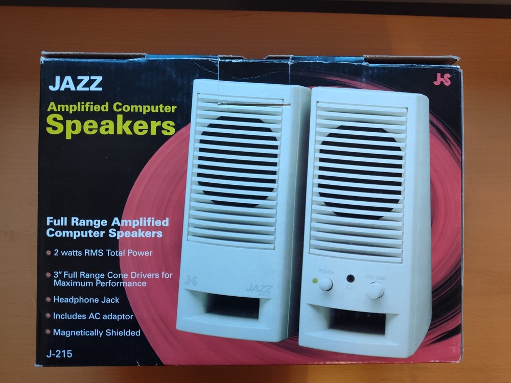NeJAZZ Amplified Computer Speakers