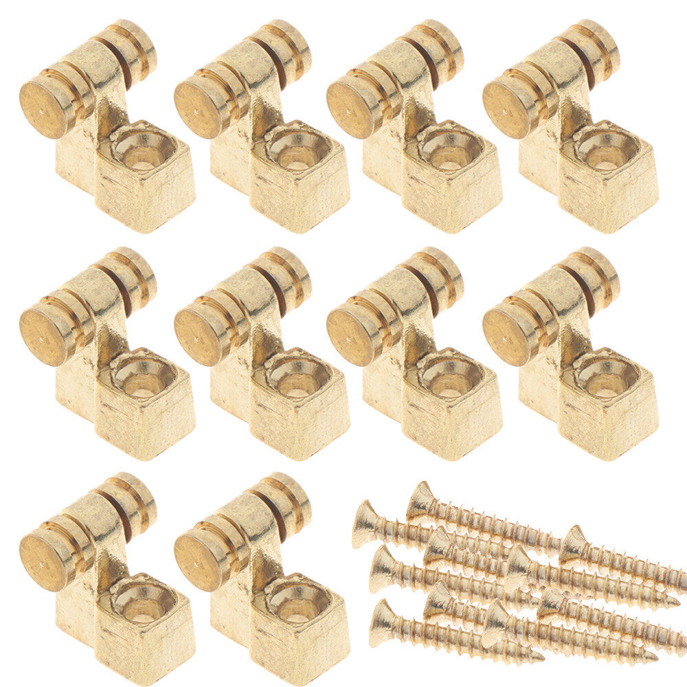 Roller Guitar String Tree Guides Retainer Chrome Pack of 10 LM2