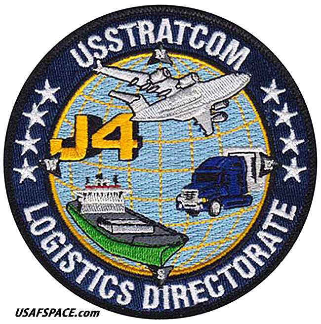 USAF USSTRATCOM -U S STRATEGIC COMMAND- J4 -LOGISTICS DIRECTORATE- VEL PATCH