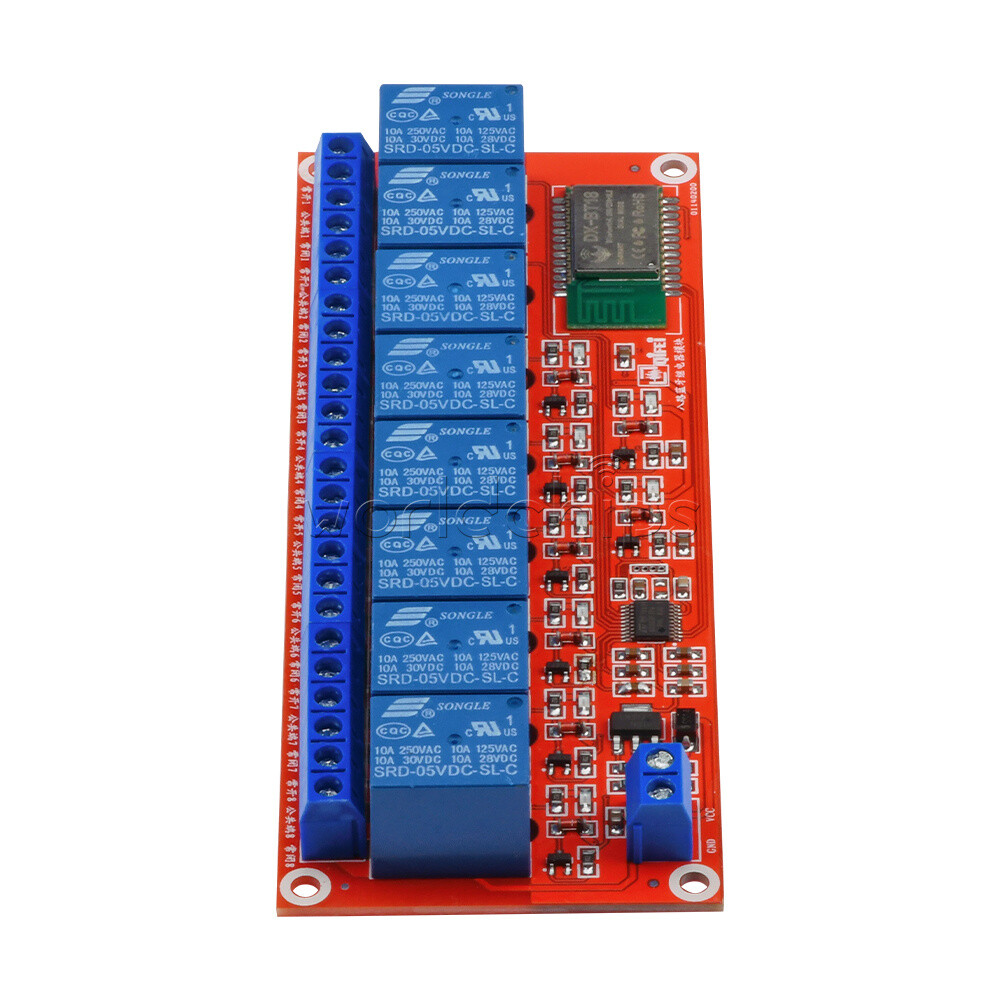 8 Channel Bluetooth Relay Module 5V /12V Bluetooth Mobile Phone Remote Control