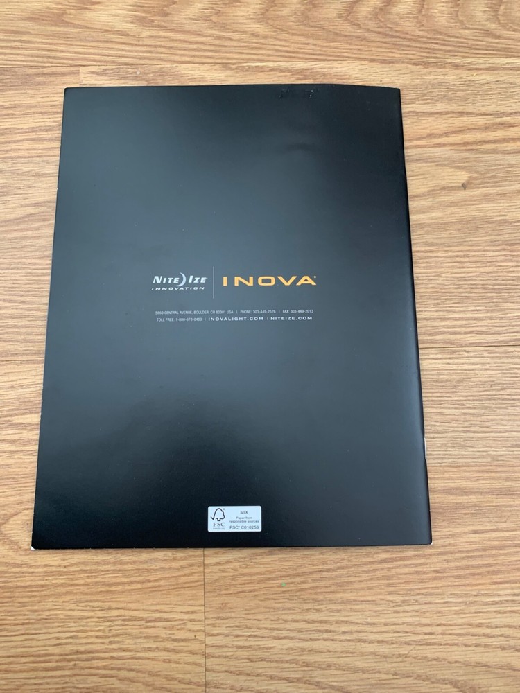 INOVA CATALOG ONLY!!
