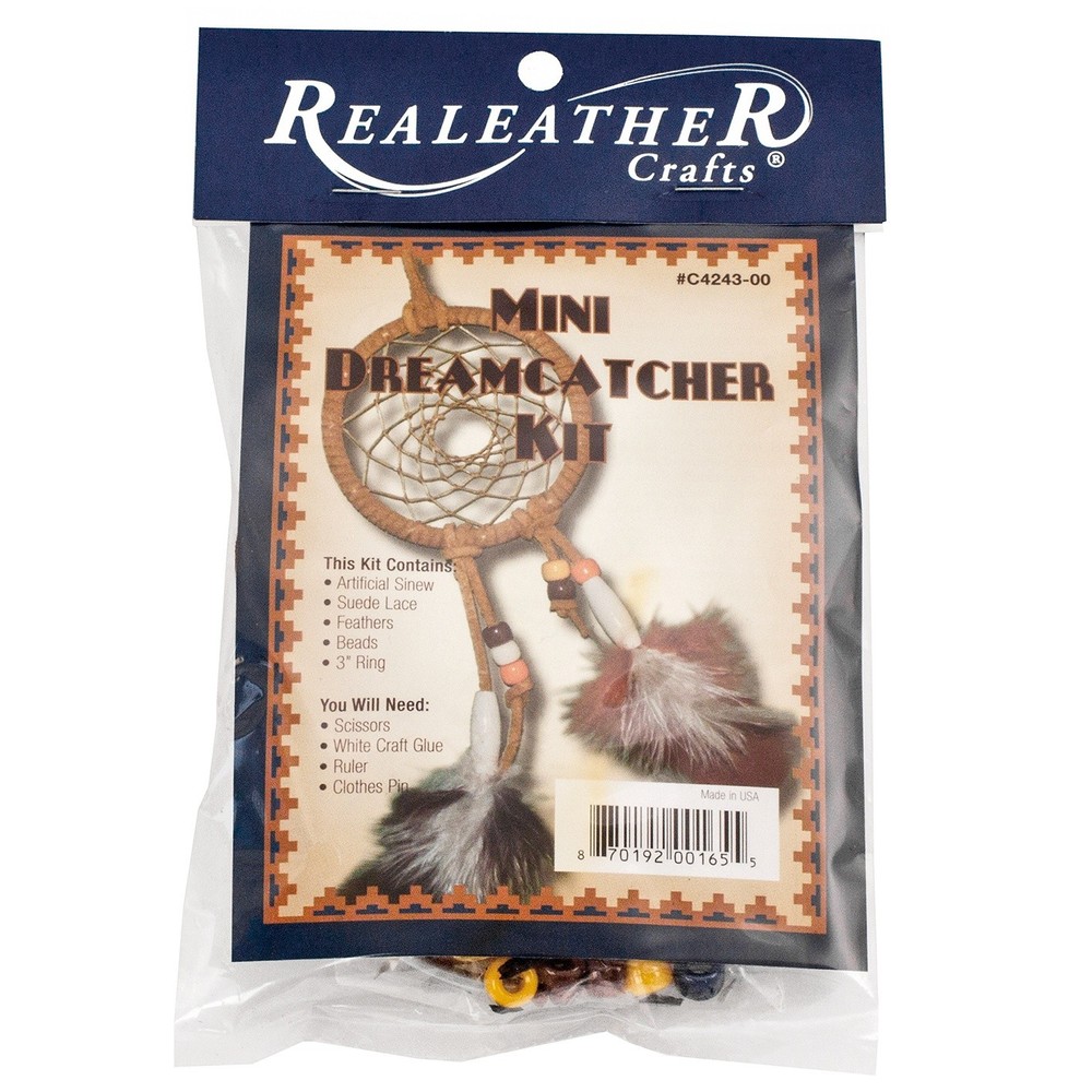 Leathercraft Kit Mini Dreamcatcher 3"