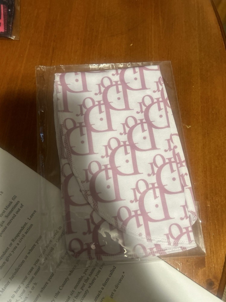 Pink And Blue Dior Durags