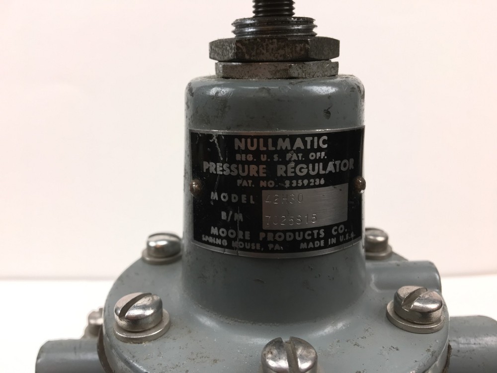 Moore Nullmatic 42H30 Pressure Regulator 0-30 PSI
