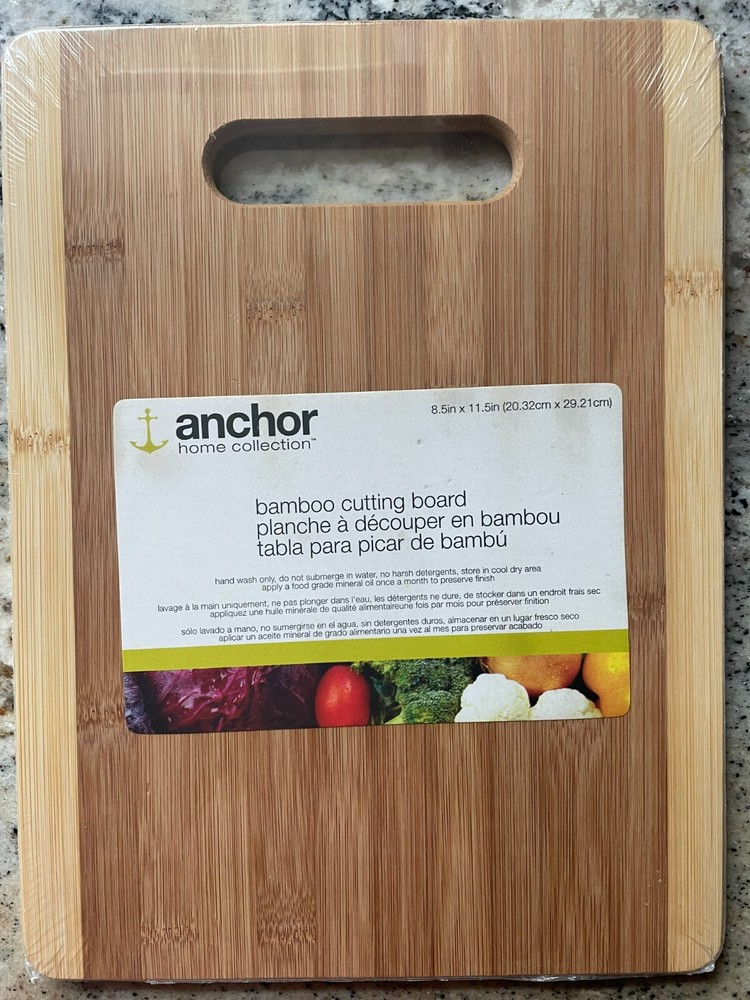 Anchor Bamboo Cutting Board