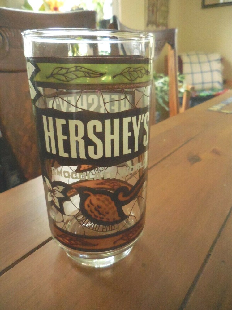 Hershey's Chocolate World vintage Glass