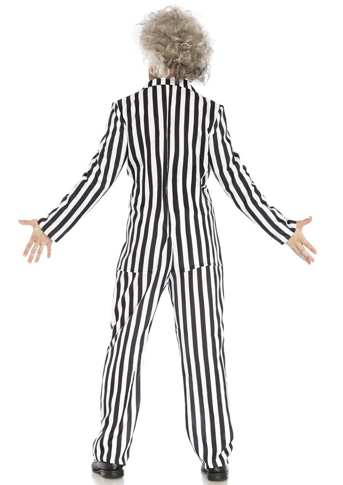 Leg Avenue 2 Pc Beetle Boss, Black/White, Large