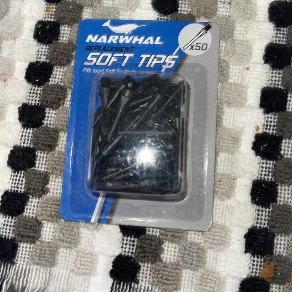 narwhal replacement soft tips x50 black