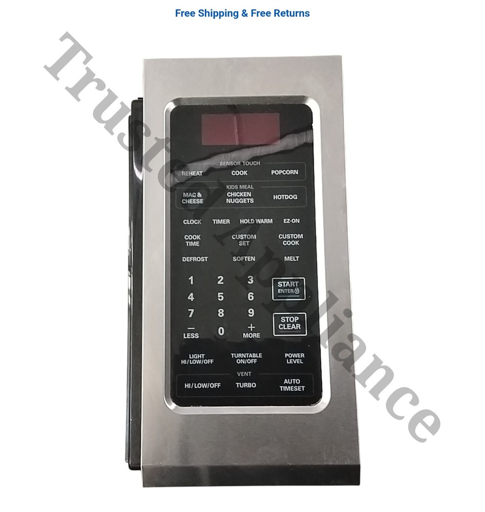 Microwave Control Panel Console MFM61977901 Stainless