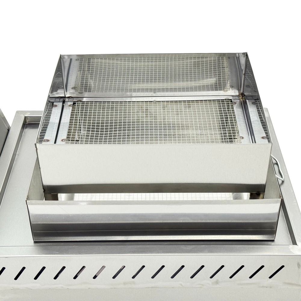 220V Electric Coffee Bean Nut Roaster Roller Type Roasting Machine 27.5Lbs