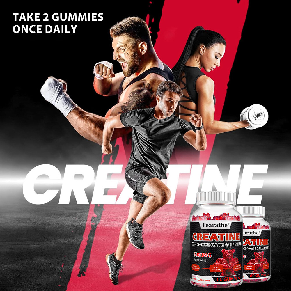 Creatine Monohydrate 5000Mg Increases Muscle Energy Improved Performance