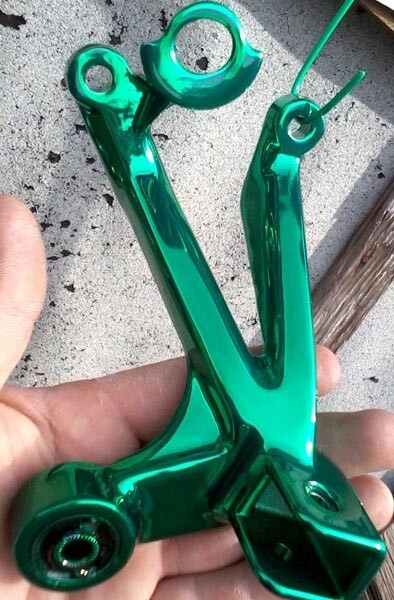 Transparent Candy Green Powder Coating Paint - New 1 LB