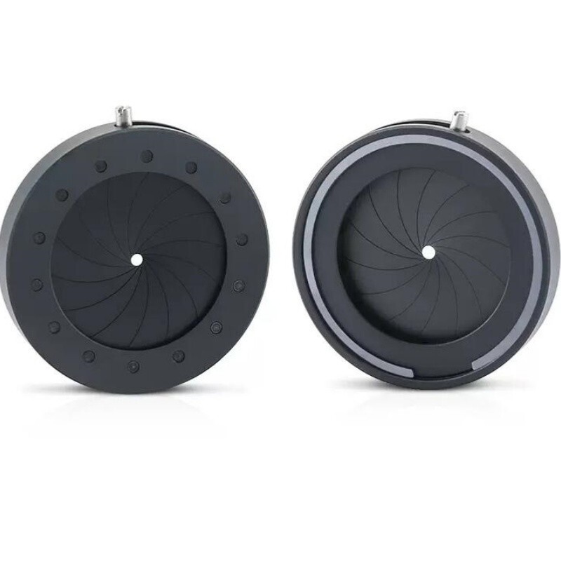 1.5-22mm Aperture Module Integrated Adjustable Iris Diaphragm Manual Condenser