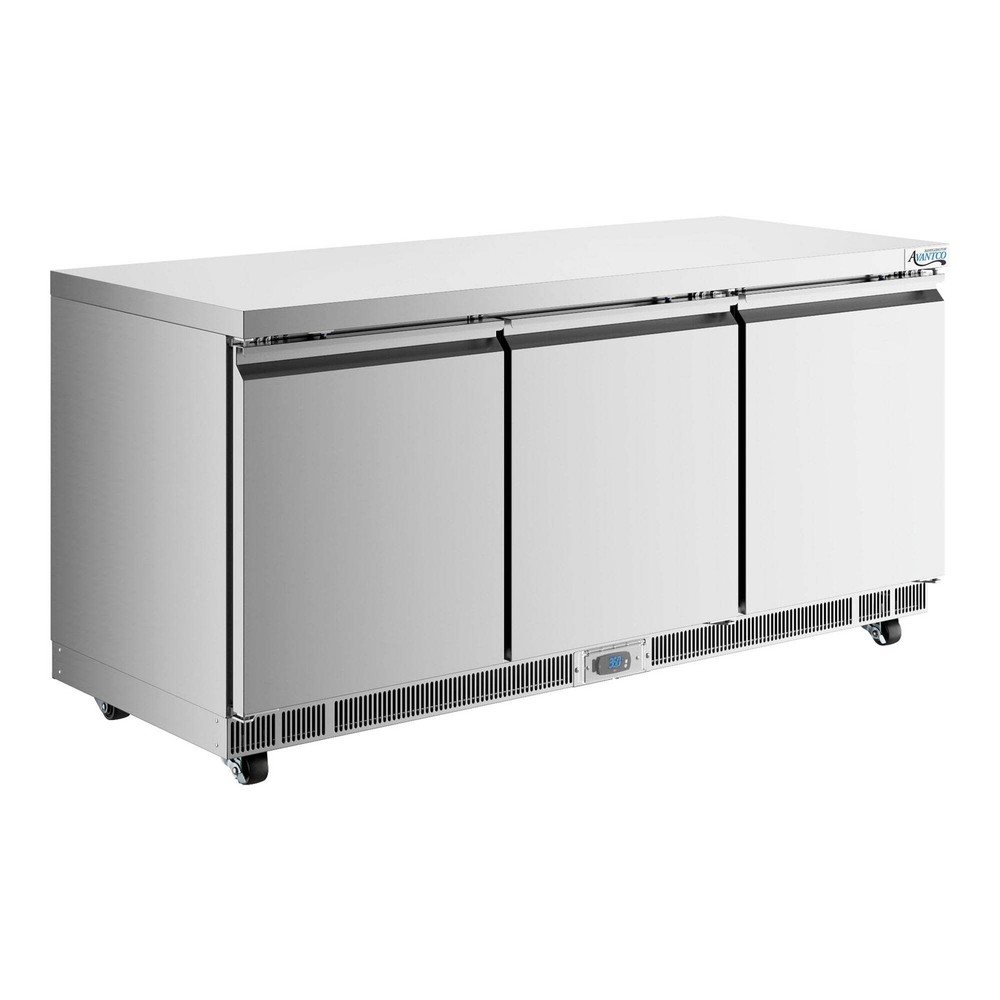 72" Front Breathing Undercounter Refrigerator