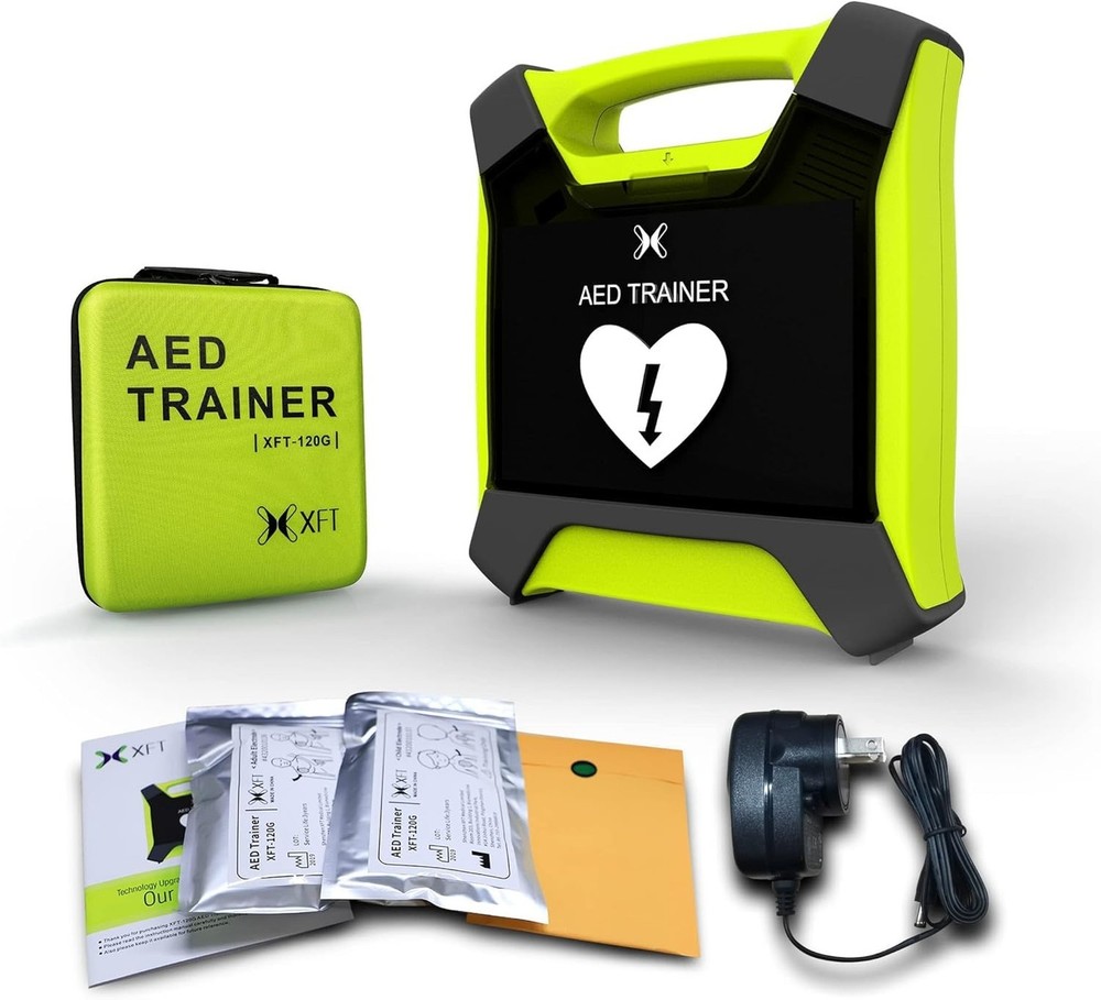 AED Trainer, XFT Professional AED Training Kit CPR Training Equipment Trainin...