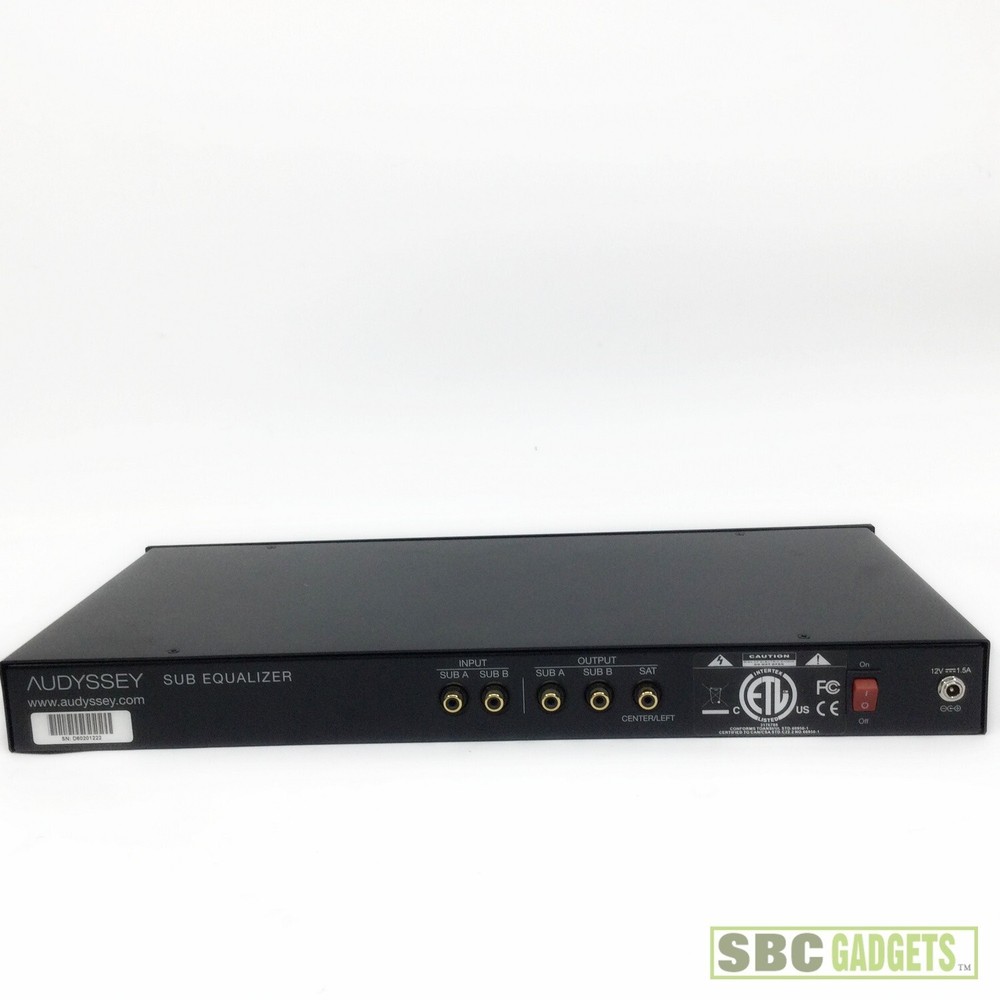 AUDYSSEY Sub Equalizer Featuring MultEQ XT SUBEQ-NEW OPEN BOX