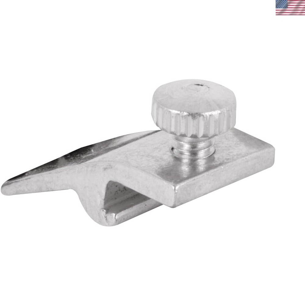 Aluminum Storm Door Panel Clips 5/16 In., 8 Pack - Easy Install Solution