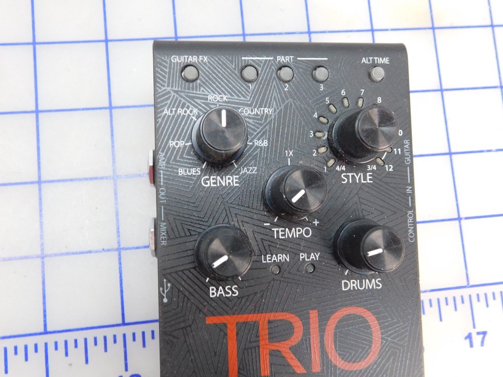 DigiTech Trio Band Creator and Looper, with power supply