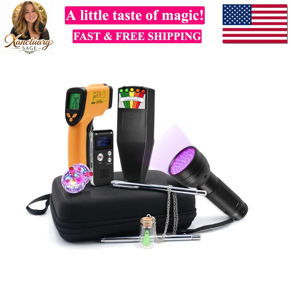 9Pcs Ghost Hunting Equipment Set