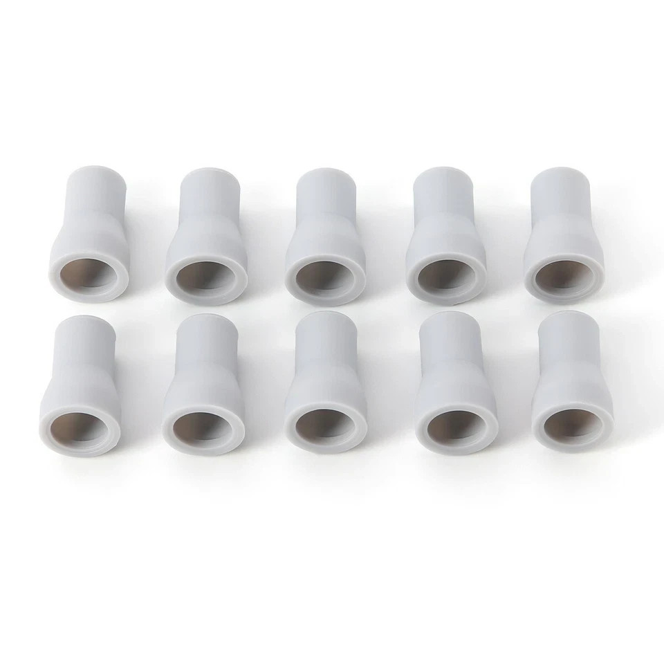 10x Dental Rubber Weak Suction Saliva Ejector Adapter Tips Snap SE Replacement