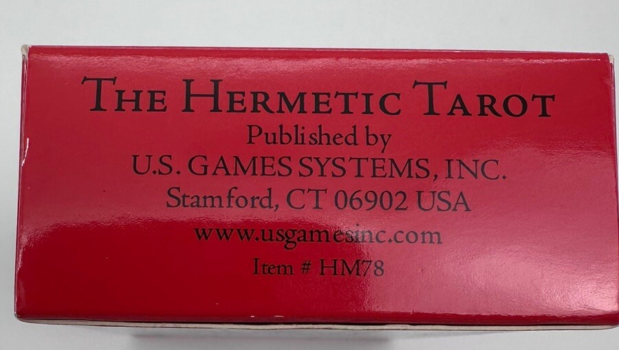 The Hermetic Tarot Deck New