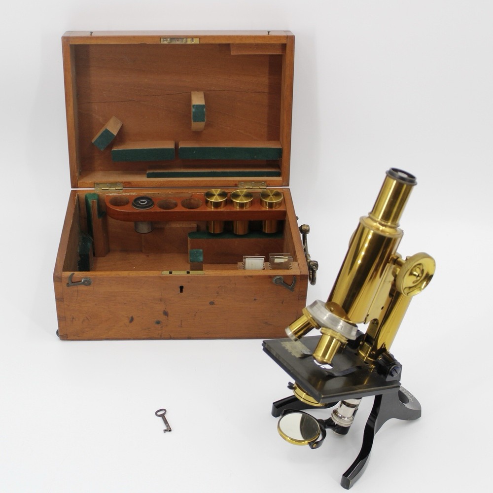Col. E.V. Whitby’s Boxed Microscope by J.Swift & Son