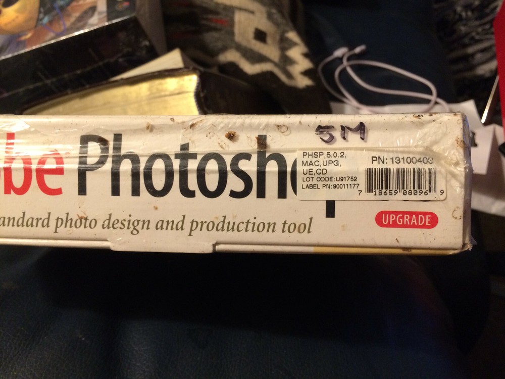 Adobe Photoshop 5.0 upg retail mac