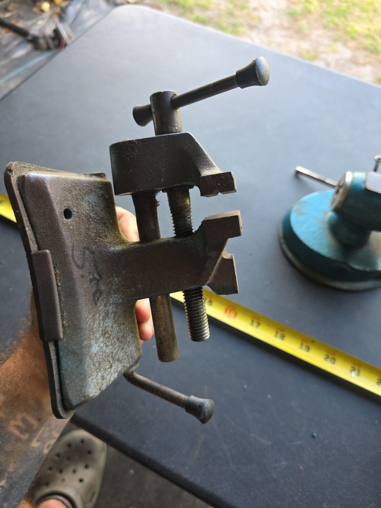 2 Vintage Table Top Vises