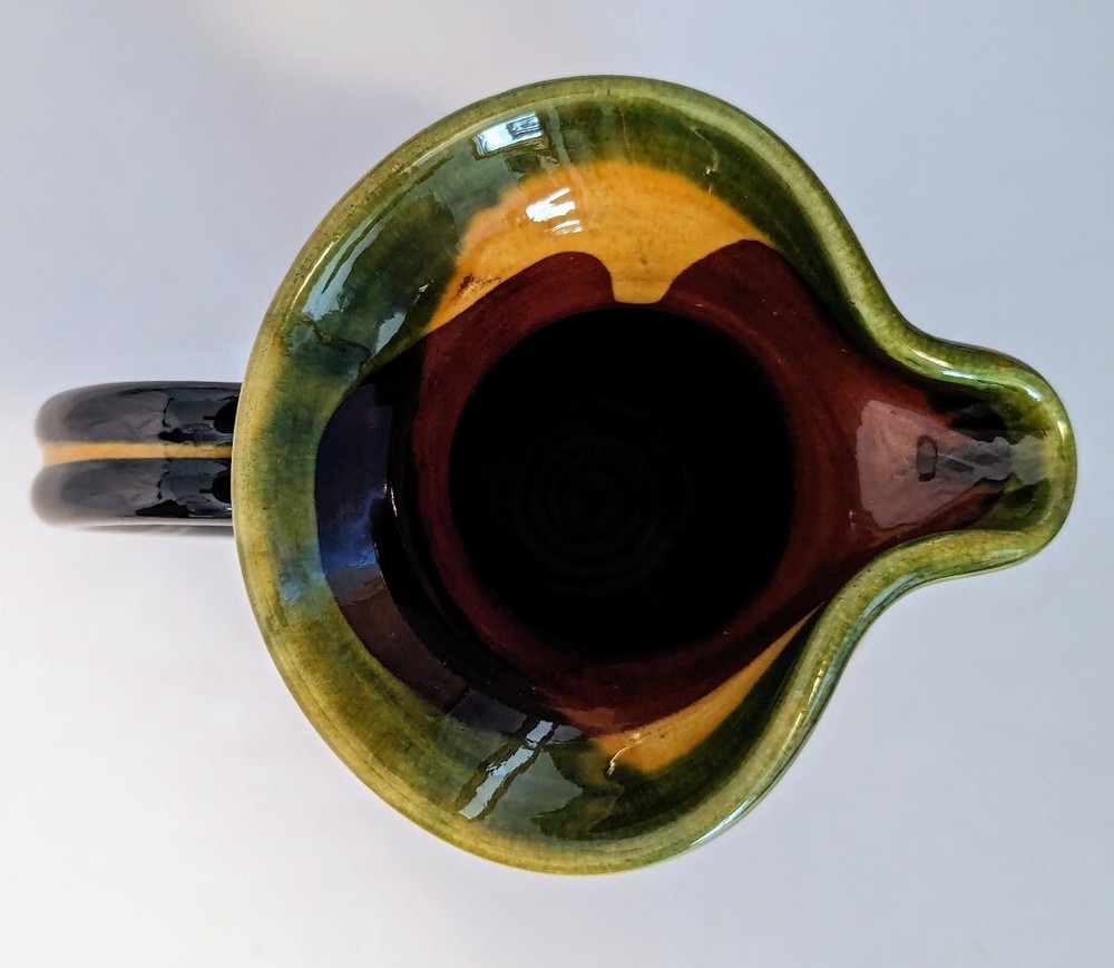 Handmade Thrown Pottery Pitcher