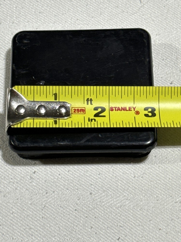 Soloflex 3" End Cap Endcap Solo Flex Black Plastic