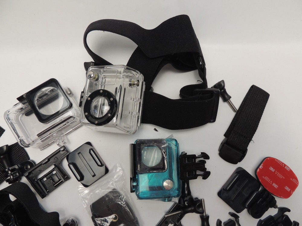 Action Camera Case & Accessories Lot