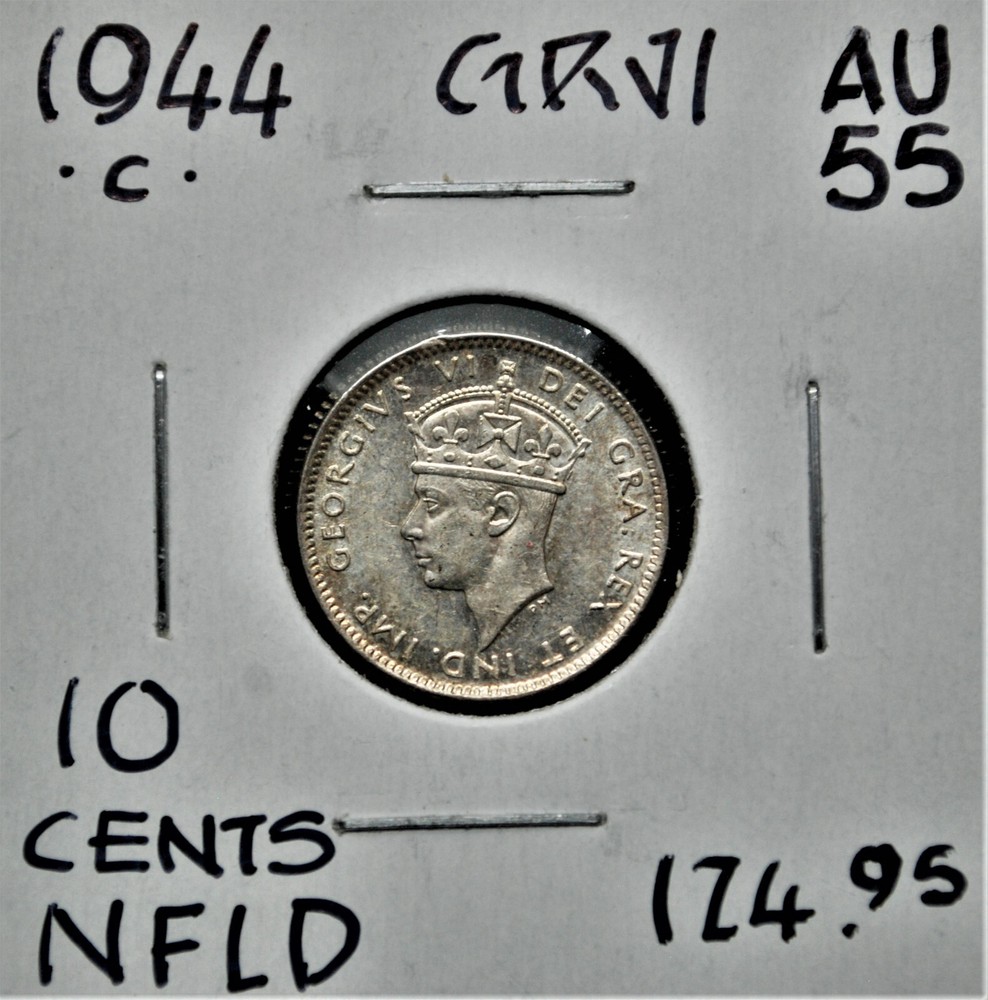 1944-c Newfoundland 10 cents