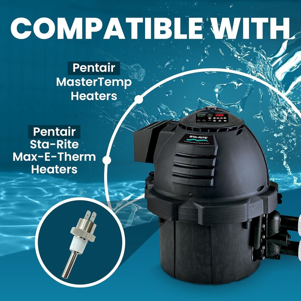 Replacement Pentair Heater Thermistor Sensor for Spa & Pool 12- & Support