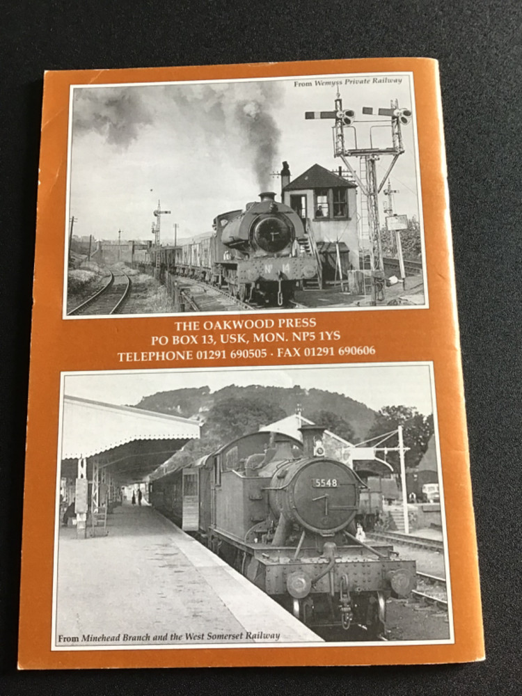 Oakwood Press & Video Library Complete Catalogue 1998