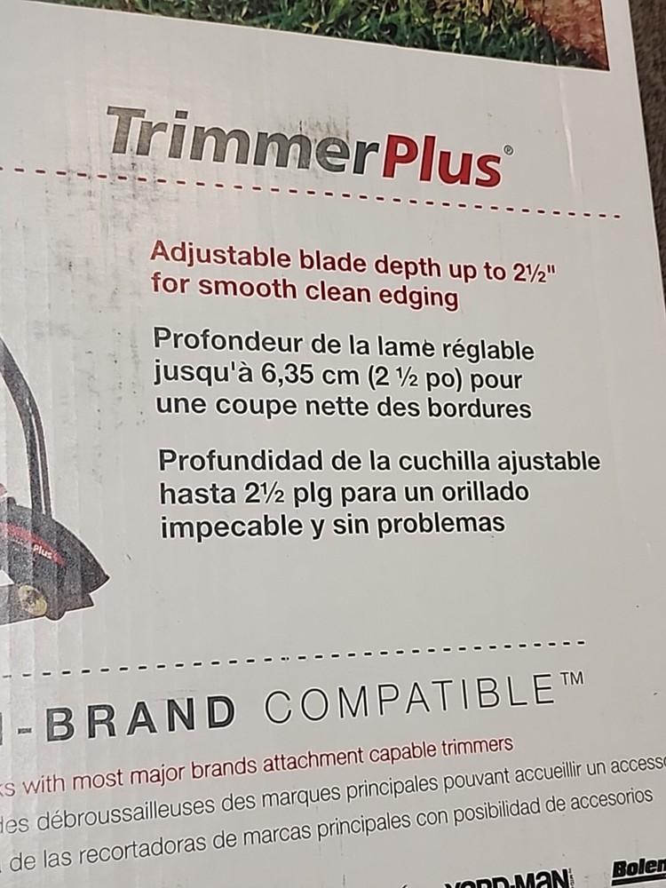 TrimmerPlus LE720 Edger Attachment MULTI-BRAND COMPATIBLE