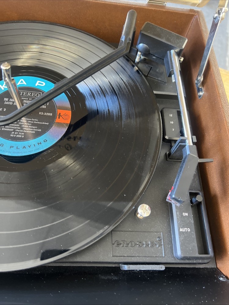 Crosley Stack-O-Matic CR84 3 Speed Record Player Good Condition