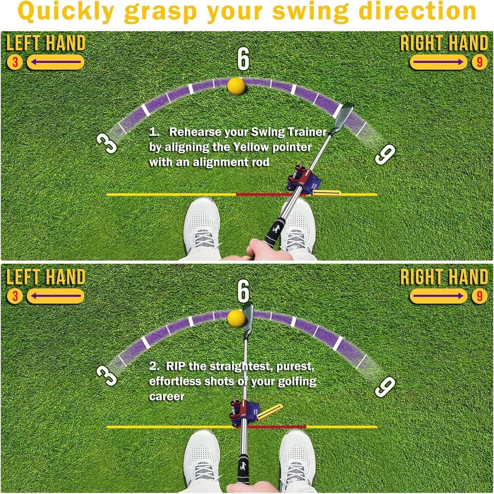 Straightaway Swing Trainer Improve Your Golf Precision Confidence