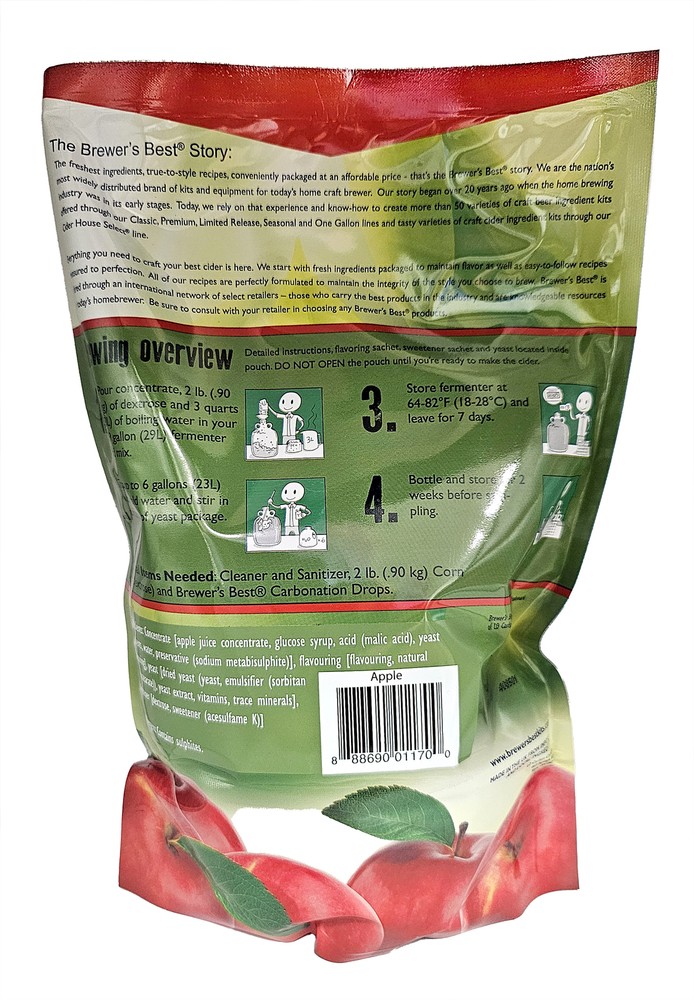 Gluten Free Cider House Select Apple Cider Making Kit