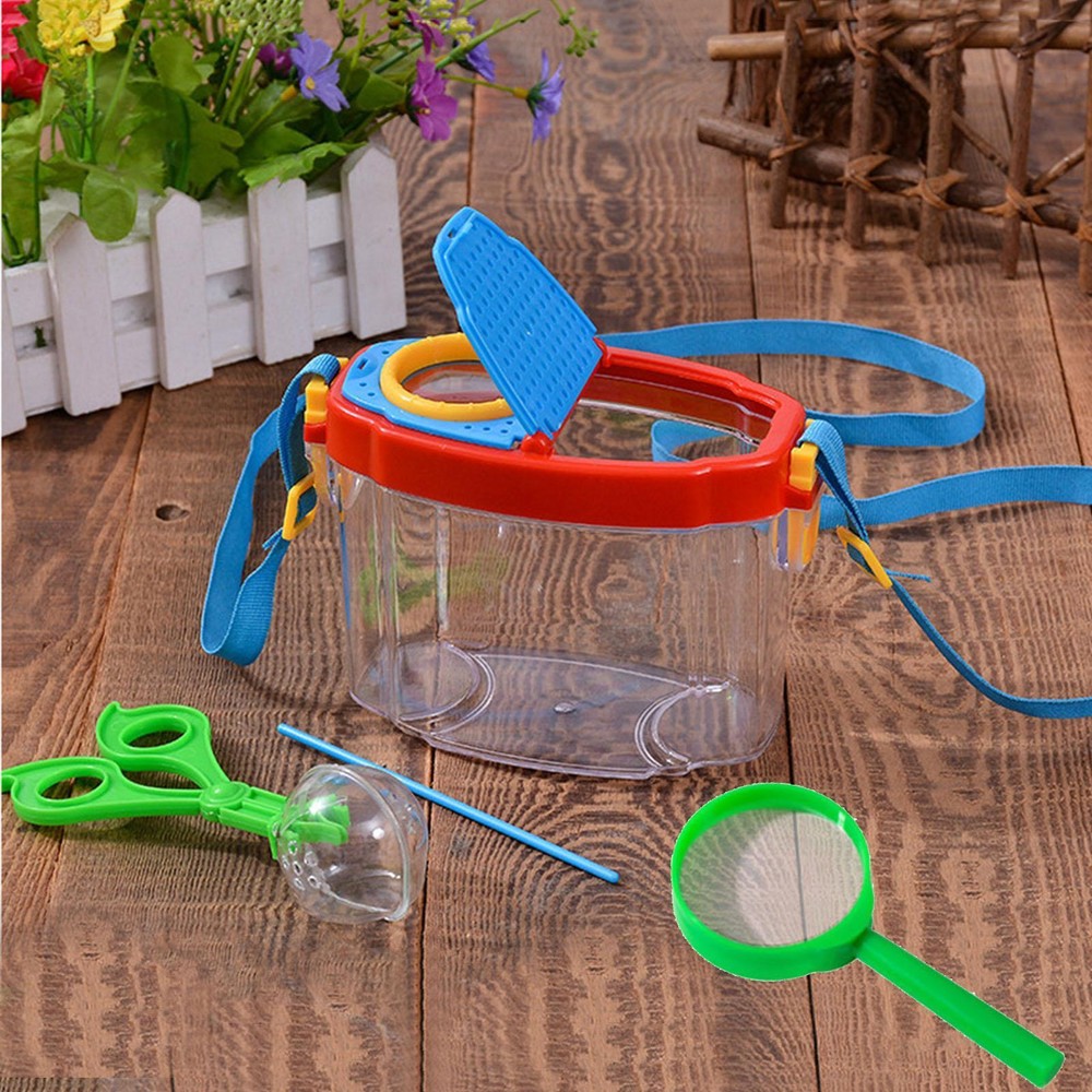 Insert Bug Catchers And Viewer Boys And Girls Bug Container